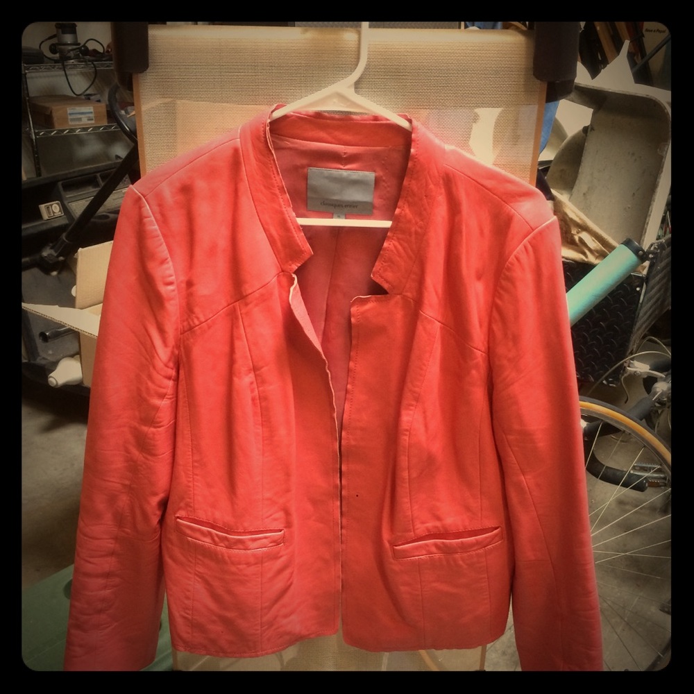 Leather jacket